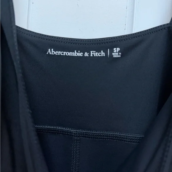 Abercrombie & Fitch Black Traveler Wrap Mini Dress - Picture 8 of 10